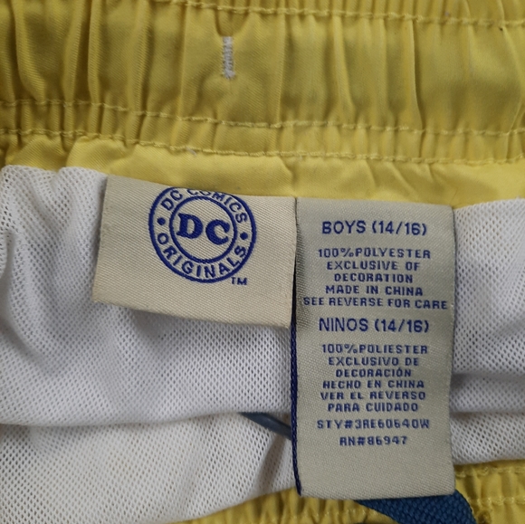 DC comics swim trunks size 14/16 - Picture 4 of 5